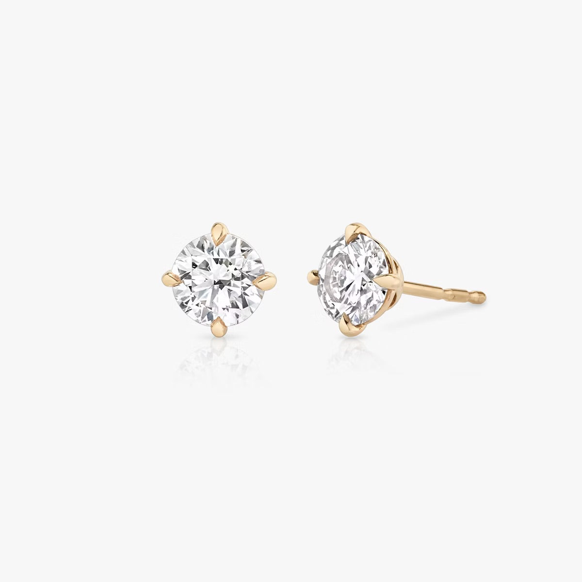 Round Solitaire Stud