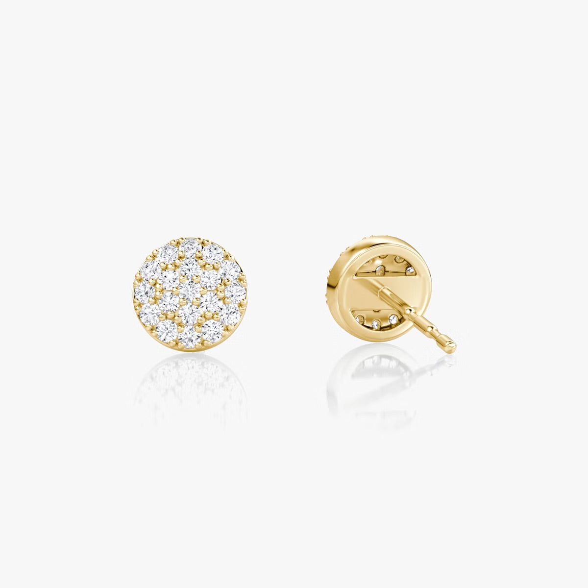 Pave Stud Earrings