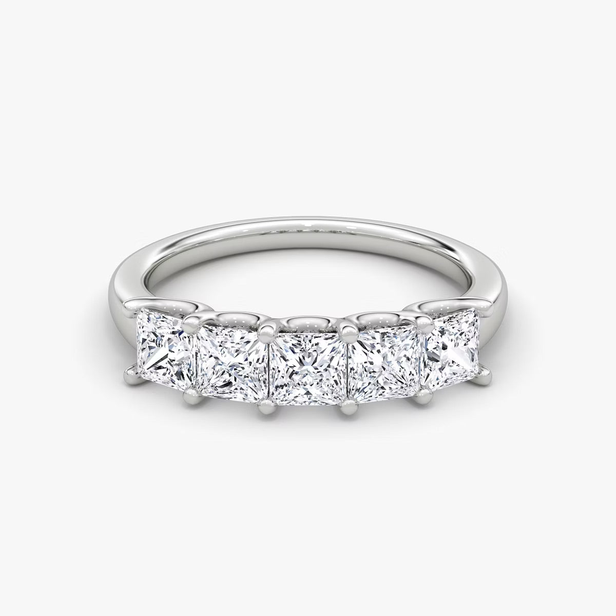 Five Stone Princess Ring