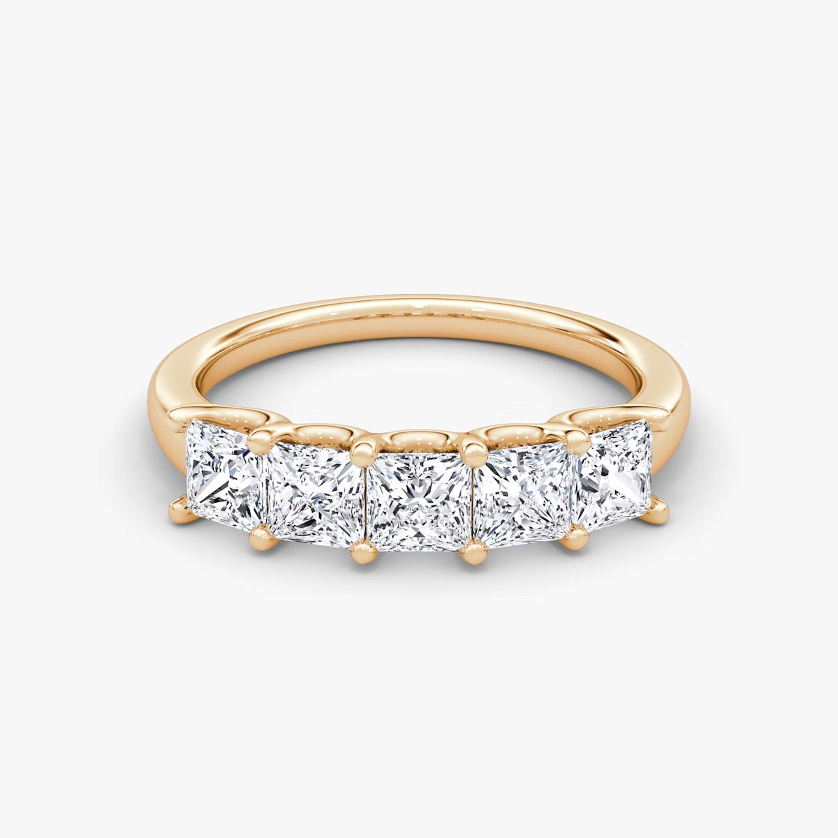 Five Stone Princess Ring