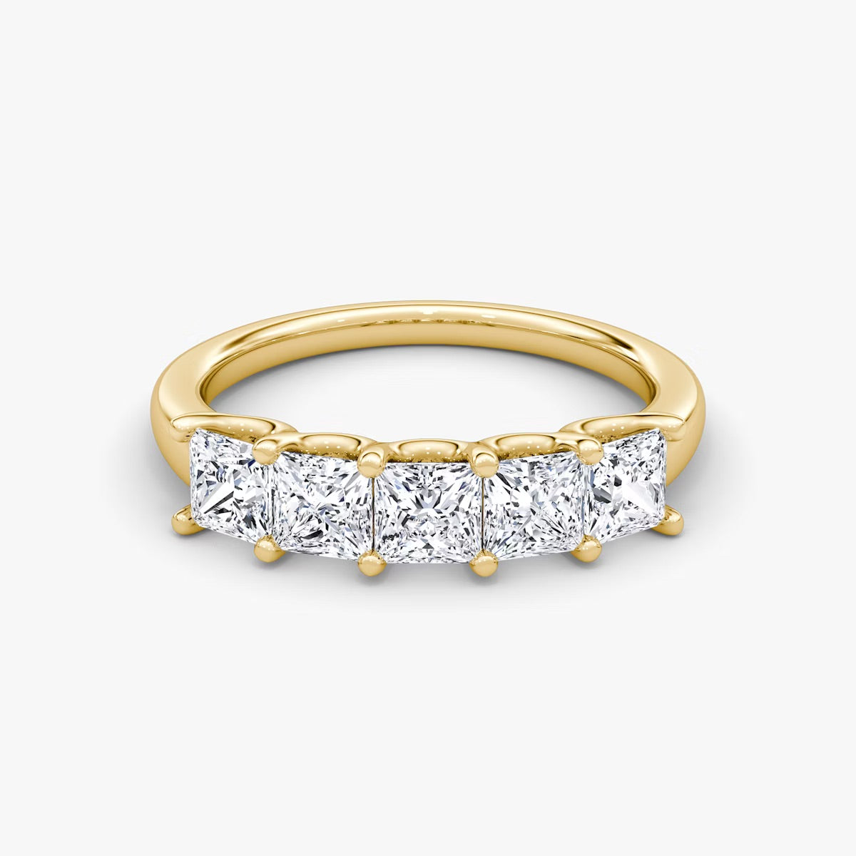 Five Stone Princess Ring