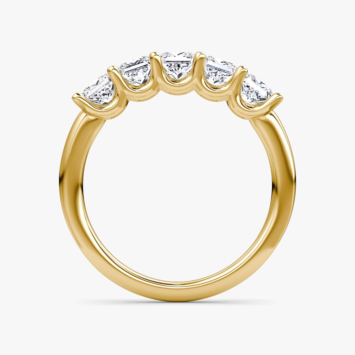 Five Stone Princess Ring