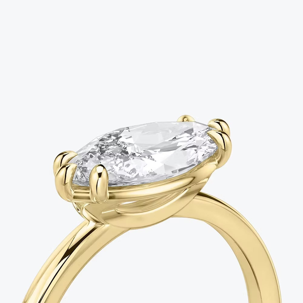 Marquise Solitaire Ring