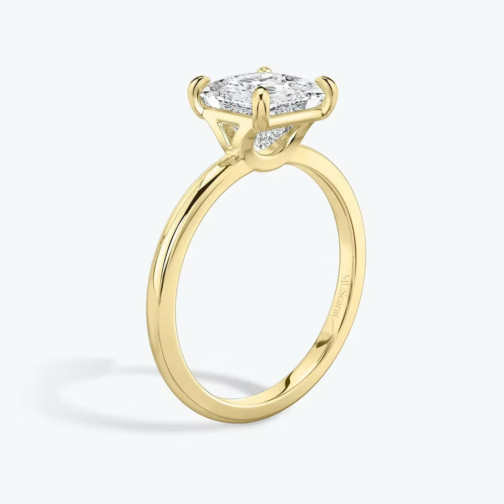 Princess Solitaire Ring