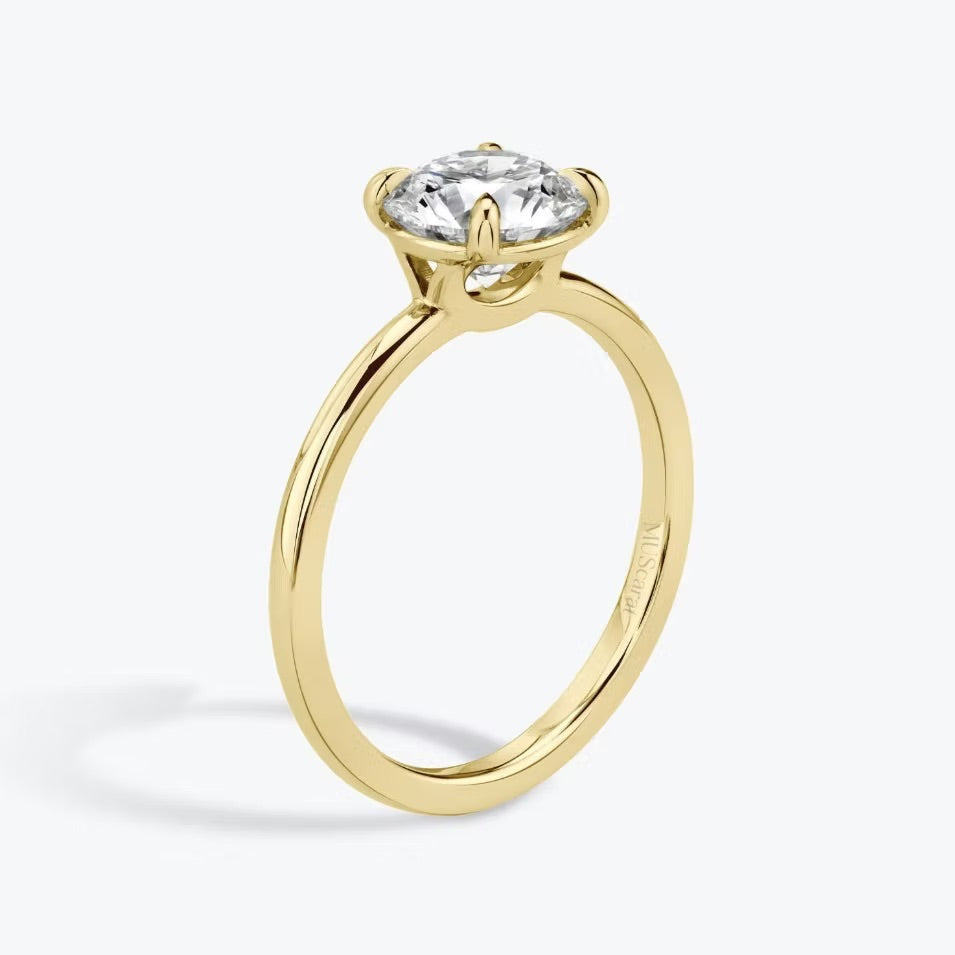 Round Solitaire Ring