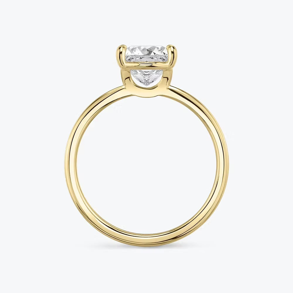 Princess Solitaire Ring