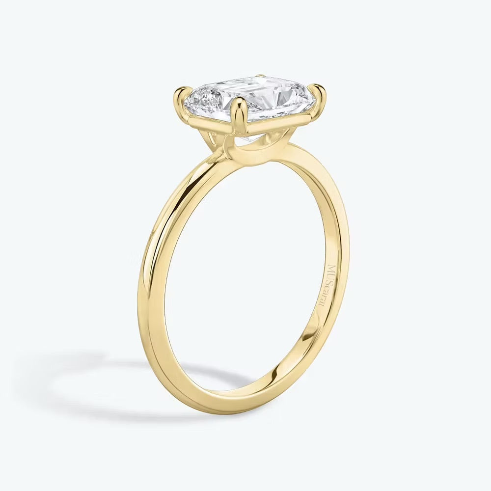 Radiant Solitaire Ring