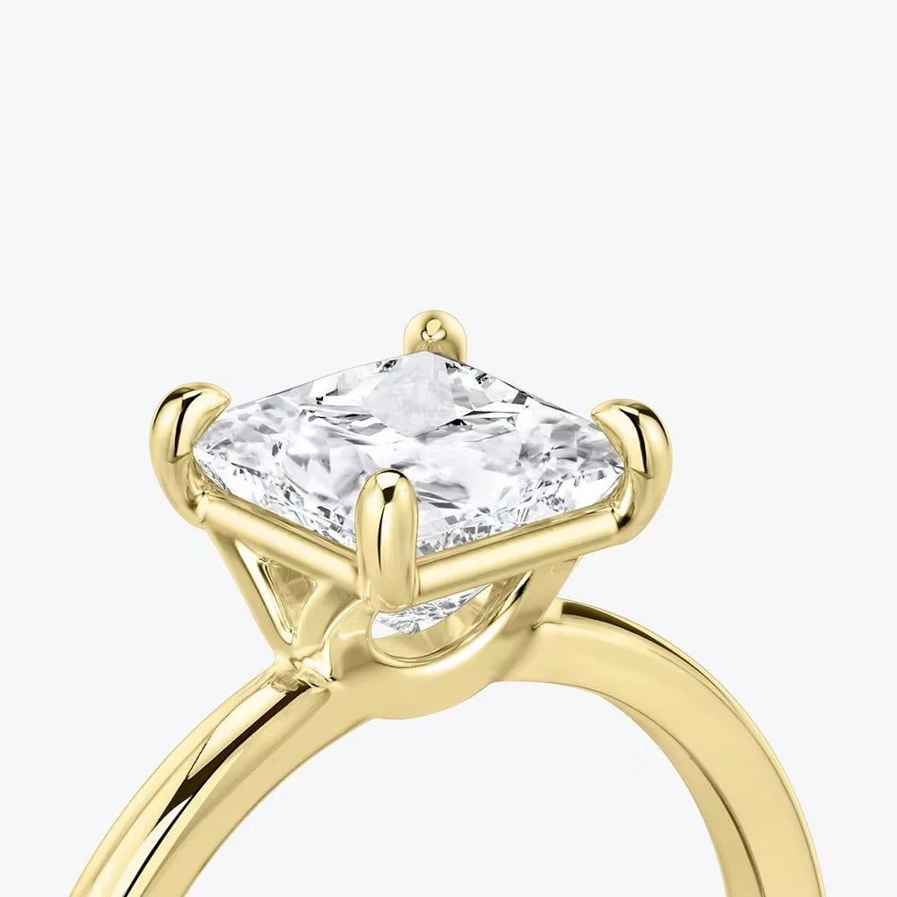 Princess Solitaire Ring