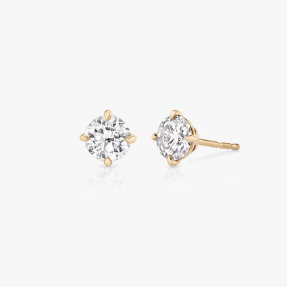 Round Solitaire Stud