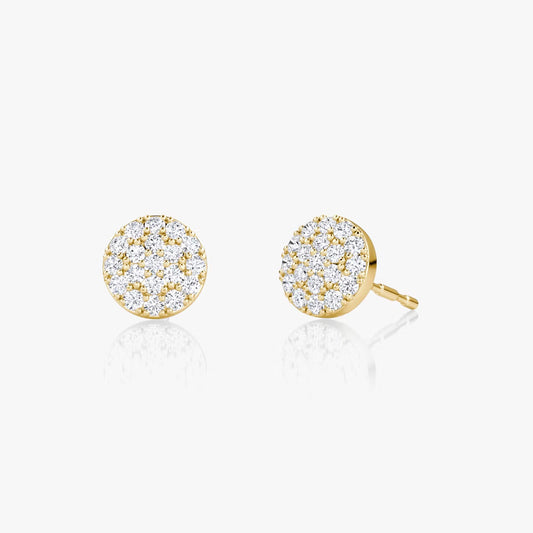 Pave Stud Earrings