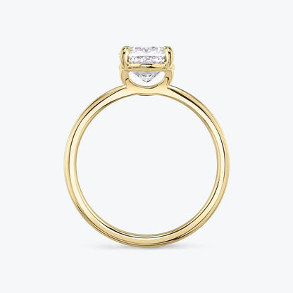 Cushion Solitaire Ring