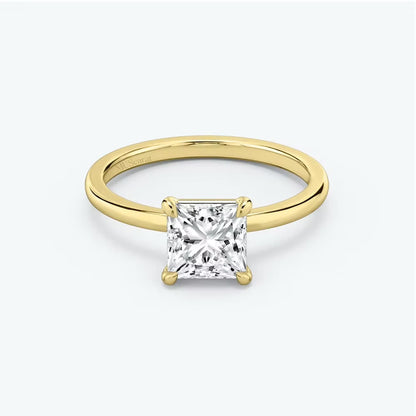 Princess Solitaire Ring