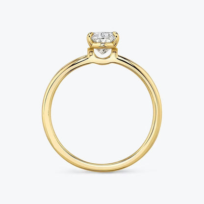 Oval Solitaire Ring