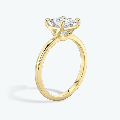 Princess Solitaire Ring