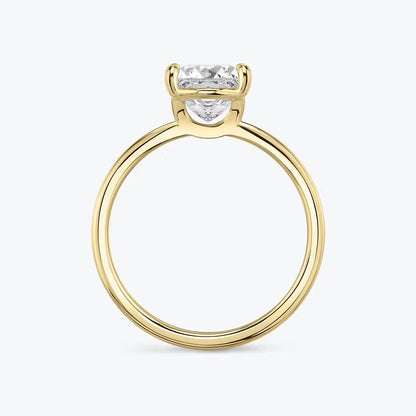 Princess Solitaire Ring
