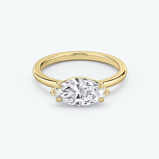 Marquise Solitaire Ring