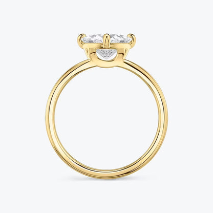 Trillion Solitaire Ring