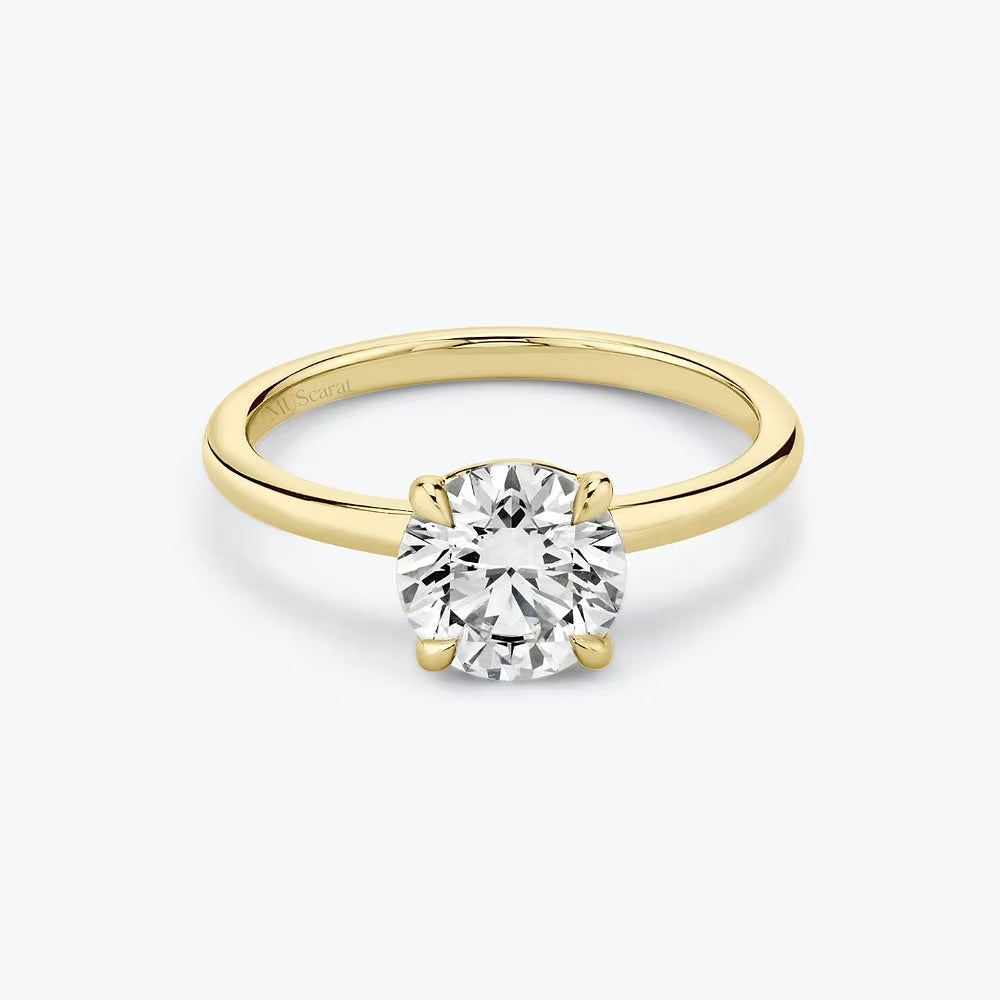 Round Solitaire Ring