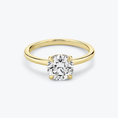Round Solitaire Ring