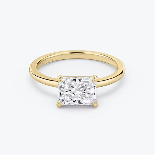 Radiant Solitaire Ring