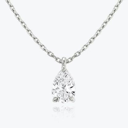 Pear Solitaire Pendent